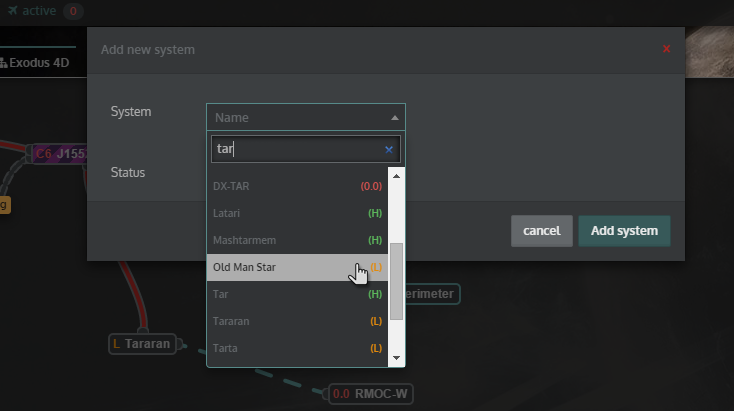 Live system search